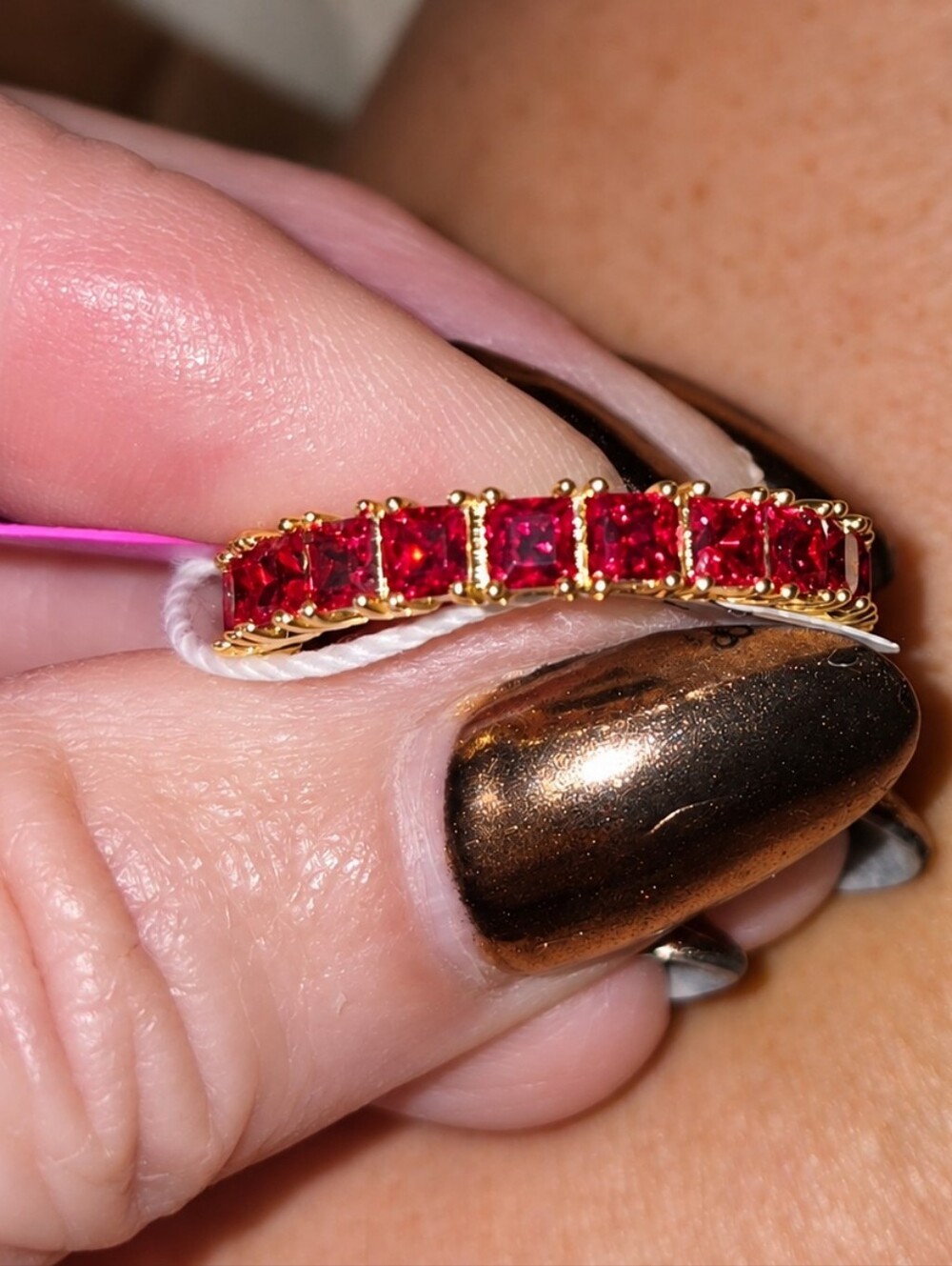 Park Lane Red Josie Ring S: 8